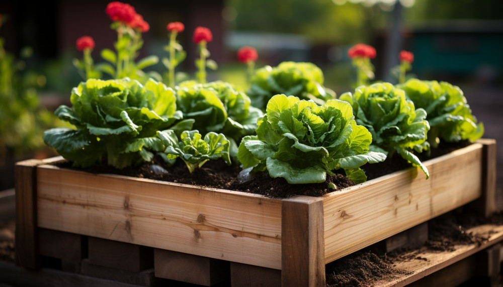 Création d'un jardin potager surélevé pour les petits espaces