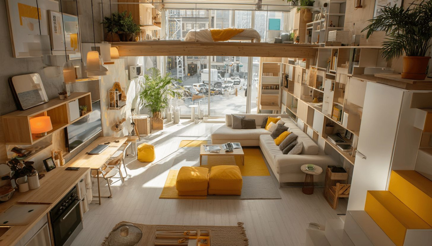 Optimisation d'espace petit appartement maximiser chaque mètre carré