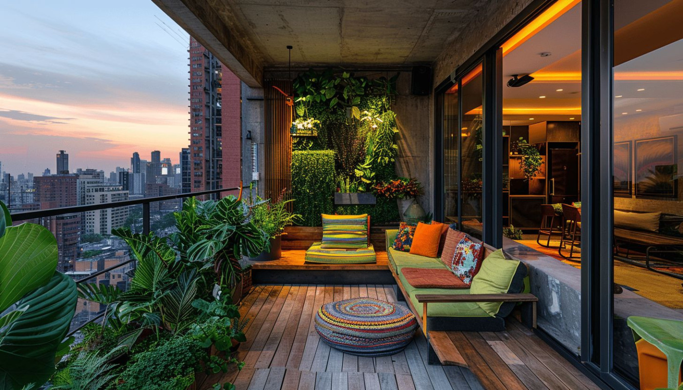 Agencement - Transformation de balcon urbain en oasis de détente comment aménager avec flair